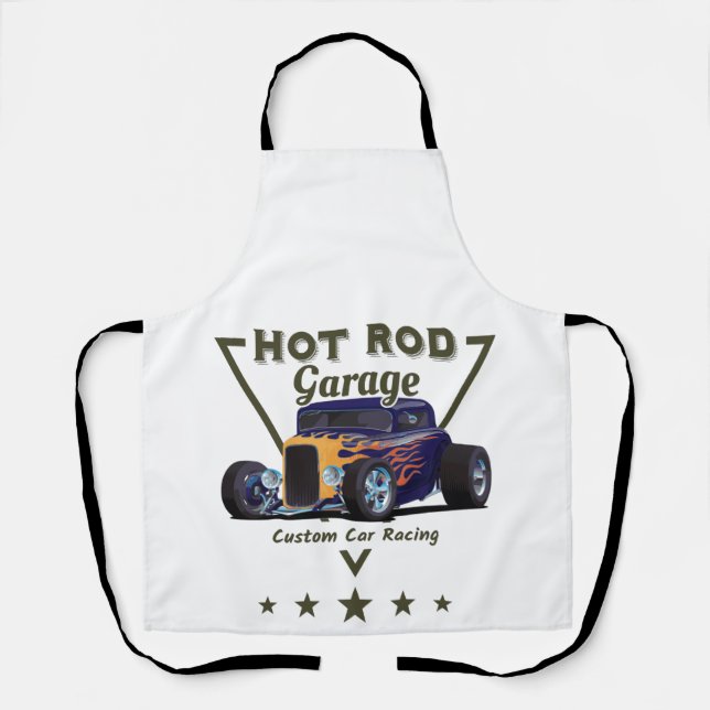 Hot Rod Garage! Apron (Front)