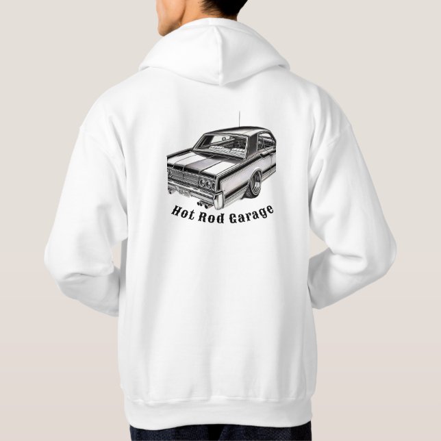 Hot Rod Garage Hoodie (Back)