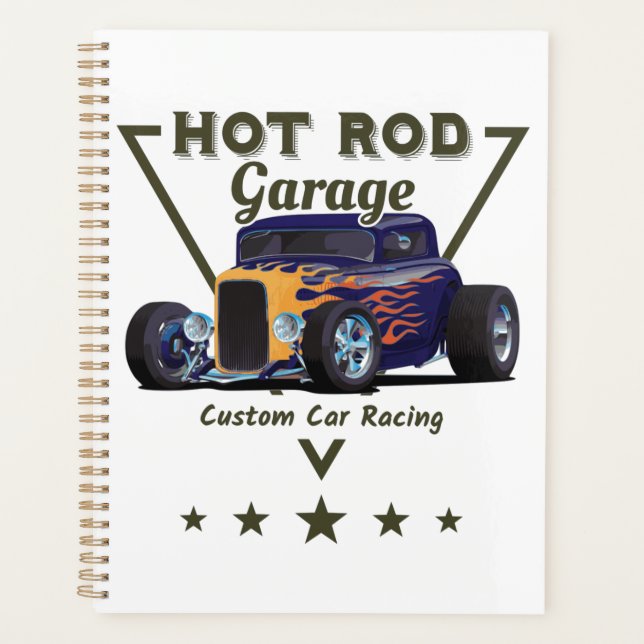 Hot Rod Garage! Planner (Front)