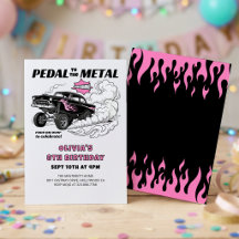 Hot Rod Gasser Classic Race Car Birthday