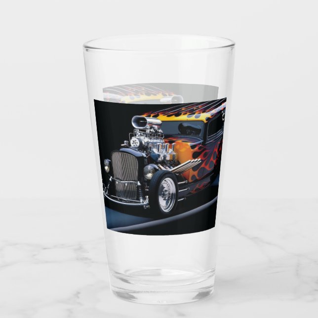 Hot rod glass (Back)