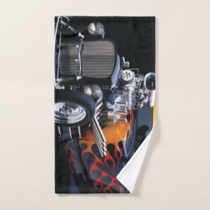 Hot rod hand towel