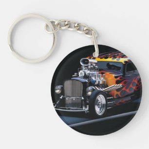 Hot rod key ring