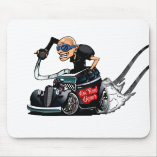 Hot Rod Liquor Logo Mouse Mat