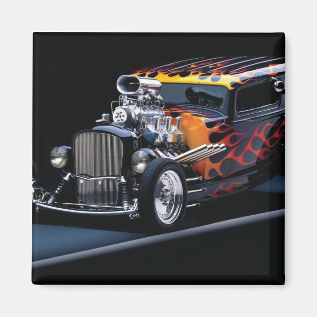 Hot rod magnet (Front)