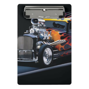 Hot rod mini clipboard