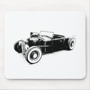 hot rod mouse mat