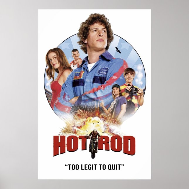Hot Rod Movie Andy Samberg  Poster (Front)