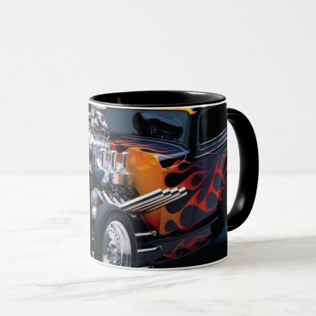 Hot rod mug (Front Right)