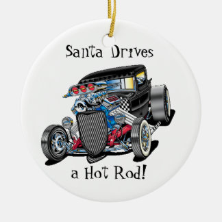 hot rod ornament