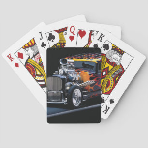 Hot rod playing cards