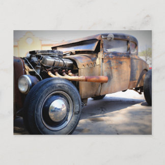 Hot Rod Postcard