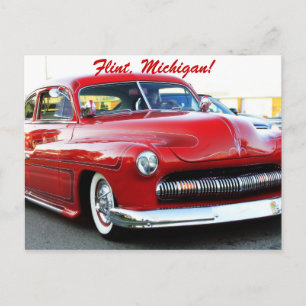 Hot Rod Postcard