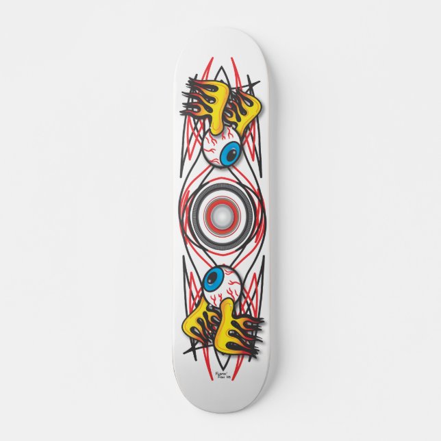 Hot Rod Skateboard (Front)