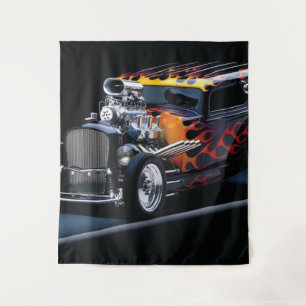 Hot rod tapestry