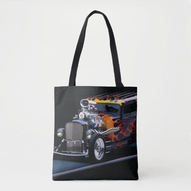 Hot rod tote bag (Front)