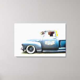 Hot Rod Truck Canvas Print