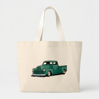 Hot Rod Truck Large Tote Bag