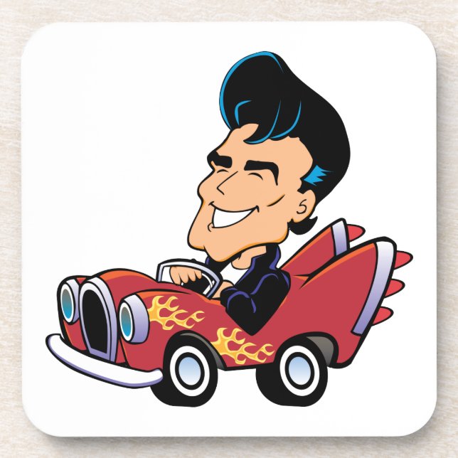 Hot Rodder Coaster (Front)