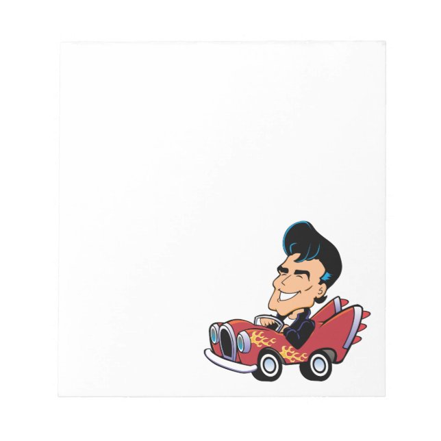 Hot Rodder Notepad (Front)