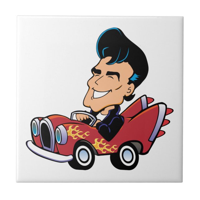 Hot Rodder Tile (Front)