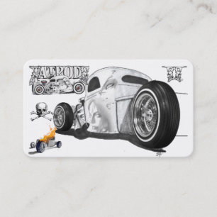 Hot Rods and Automobiles Business Card Ideas