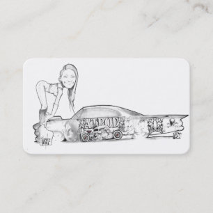 Hot Rods and Automobiles Business Card Ideas