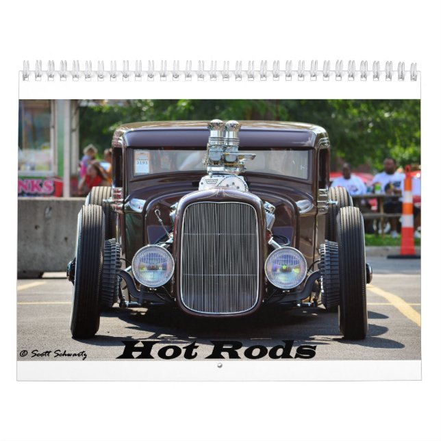 Hot Rods & Street Rods Calendar (Cover)