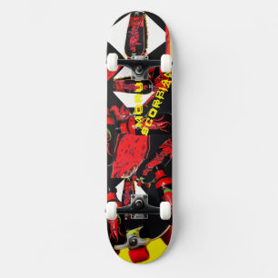 Hot Sauce! #5 "Trinidad Moruga Scorpian" Skateboard