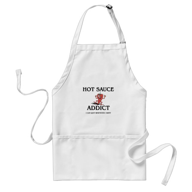 Hot Sauce Addict Standard Apron (Front)