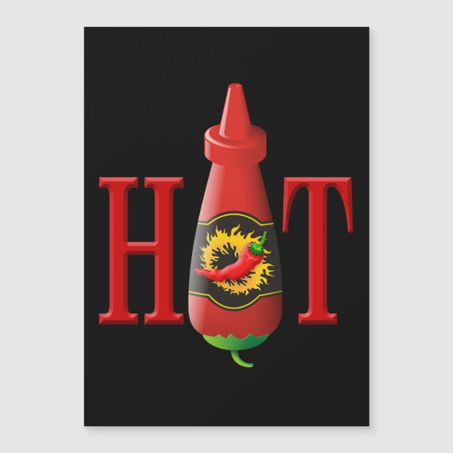 Hot Sauce Bottle (Front)