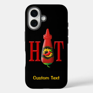 Hot Sauce Bottle iPhone 16 Case