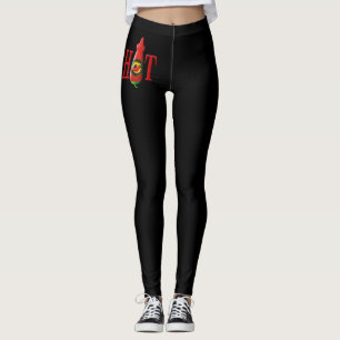Hot sauce bottle leggings