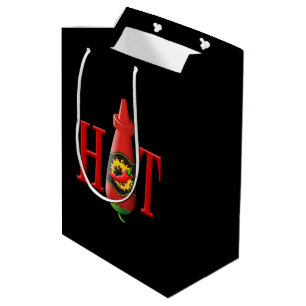 Hot sauce bottle medium gift bag