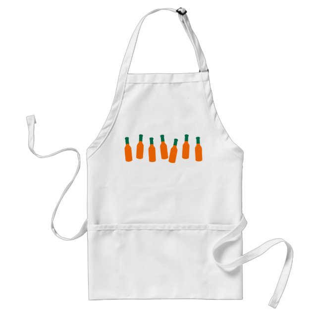 Hot Sauce Bottles Standard Apron (Front)