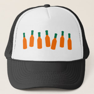 Hot Sauce Bottles Trucker Hat