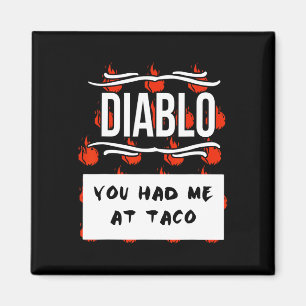 HOT SAUCES Group Halloween DIABLO SAUCE You Had Me Magnet