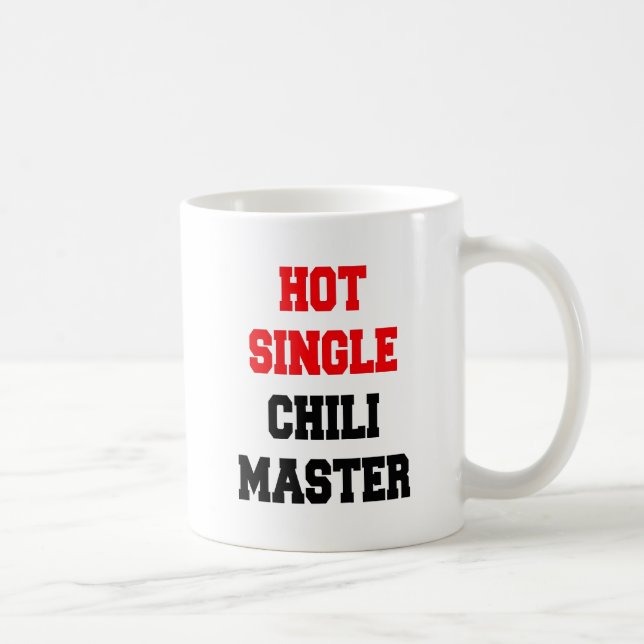 Hot Single Chilli Master Coffee Mug (Right)