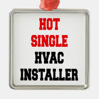 Hot Single Hot Single HVAC Installer Metal Tree Decoration