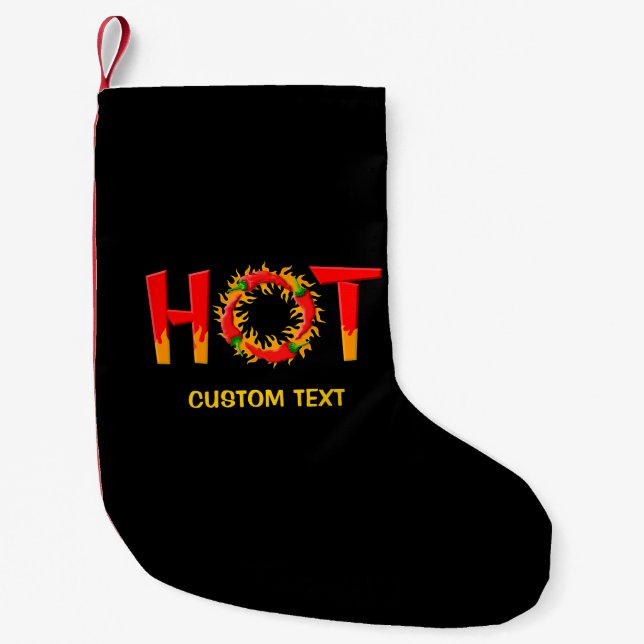 HOT SMALL CHRISTMAS STOCKING (Front)