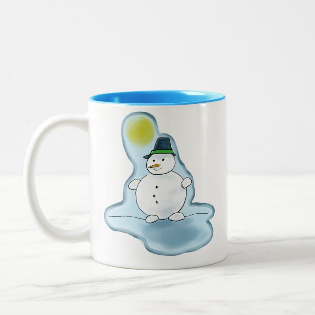 Hot Snowman mug (Left)