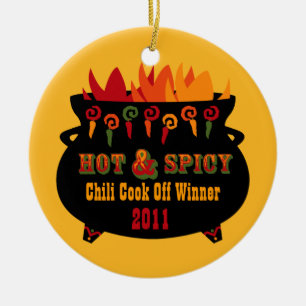 Hot & Spicy Chilli Cook Off Ornament