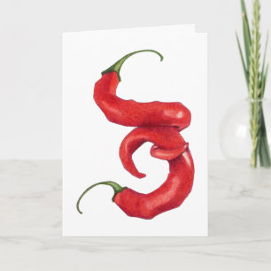 Hot & Spicy Christmas Card
