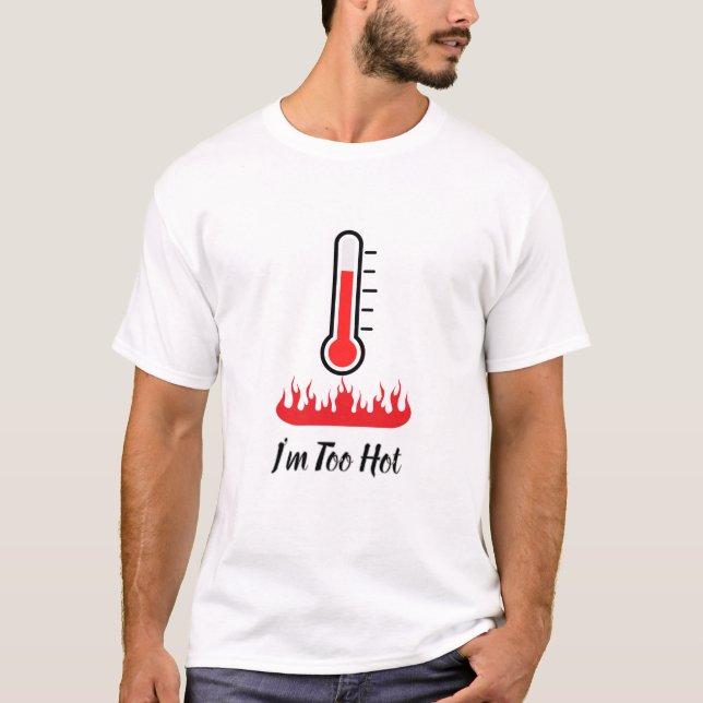 Hot & Spicy Fire Thermometer  T-Shirt (Front)