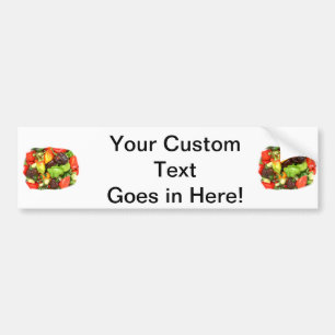 Hot Spicy Peppers Different Species, Spice it up! Bumper Sticker