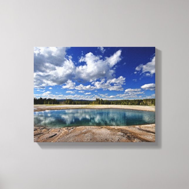 Hot Spring Canvas Print (Front)