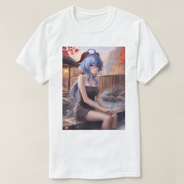 Hot Spring Ganyu 165 T-Shirt (Design Front)