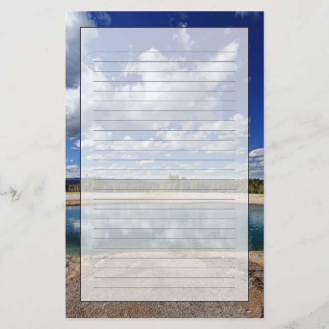 Hot Spring Stationery (Front)