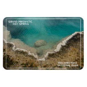 Hot Spring, Yellowstone Magnet