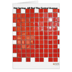 Hot Springs, AR Red Tiles Central Ave Gifts